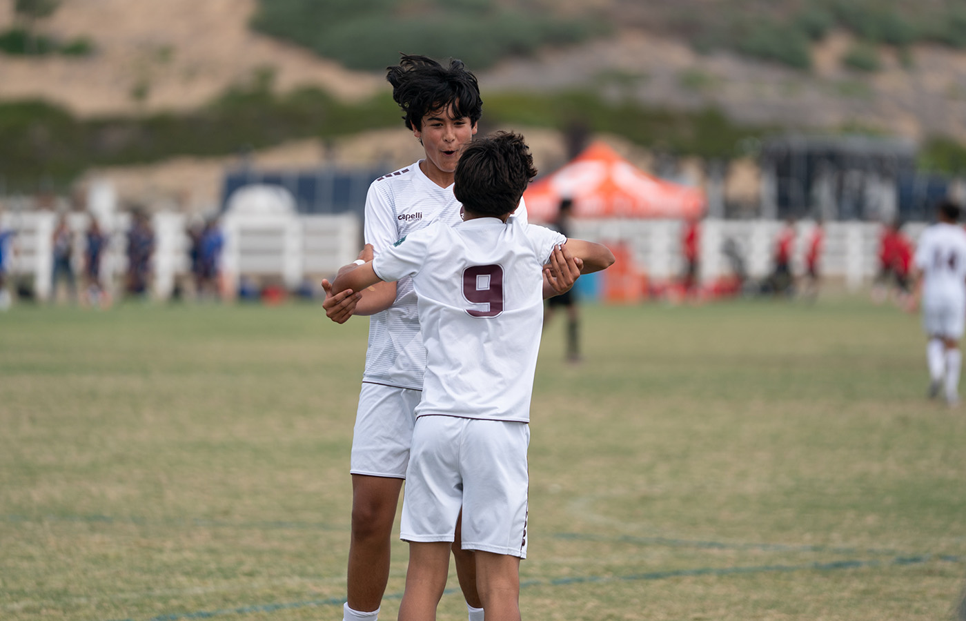 cda long beach boys celebrate goal